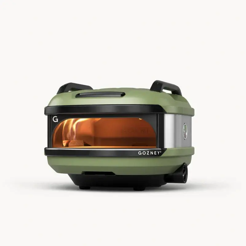 Gozney Tread Gas-Powered Olive-Finished Pizza Oven 1