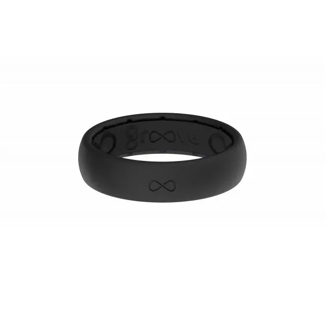 Groove Solid Titanium Ring 1
