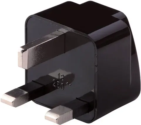Grounded Uk Travel Adapter Plug 1