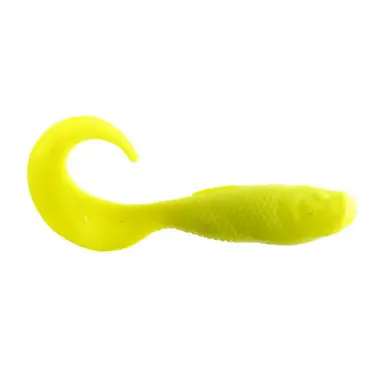 Gulp! Swimming Mullet Soft Bait – 5-Inch Chartreuse 1