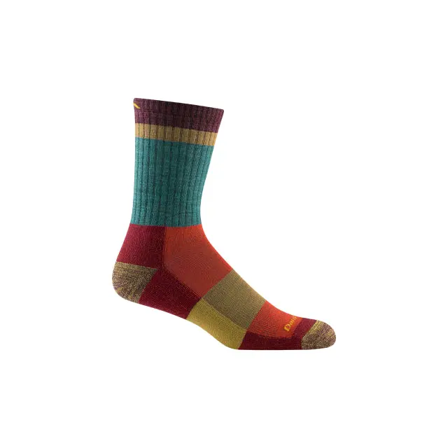 Heady Stripe Micro Crew Sock – Lightweight Cushioned Style 6