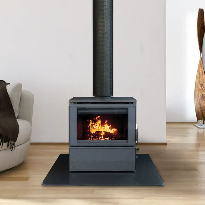 Heatcharm C500 Series 8-Inch Wood-Burning Fireplace 1