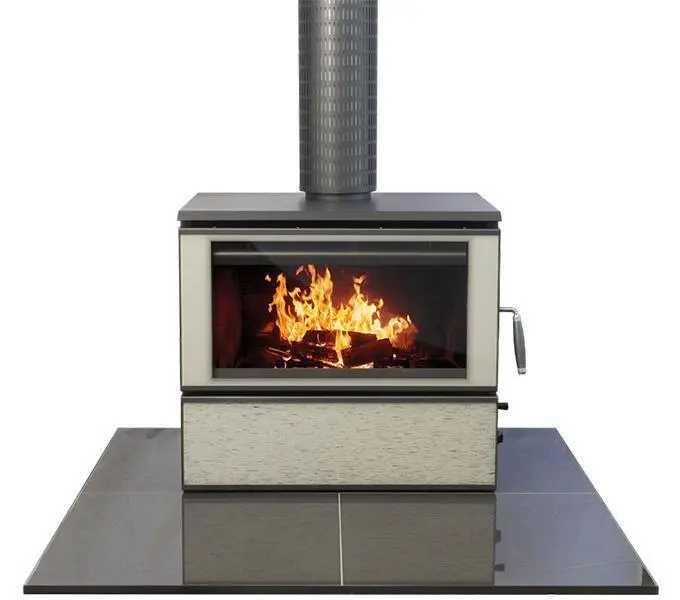 Heatcharm C600 Series 8 Kw Freestanding Wood Burning Heater 1