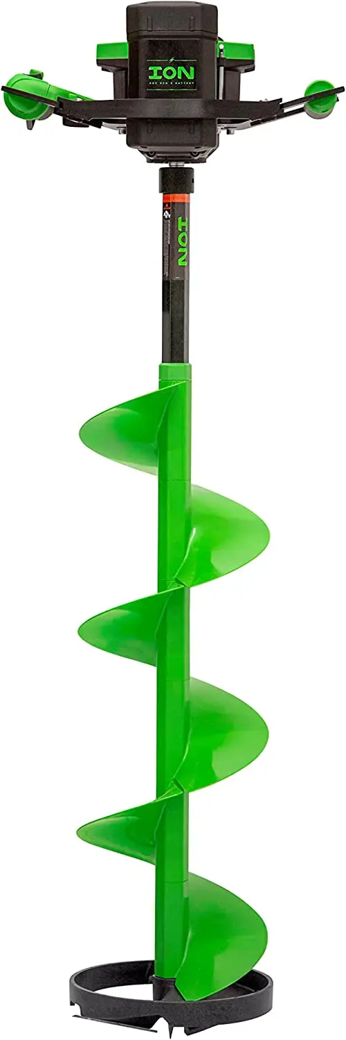 Ion Alpha Plus Electric Ice Auger – 10-Inch, Gen 3, 40V Lithium-Ion 1