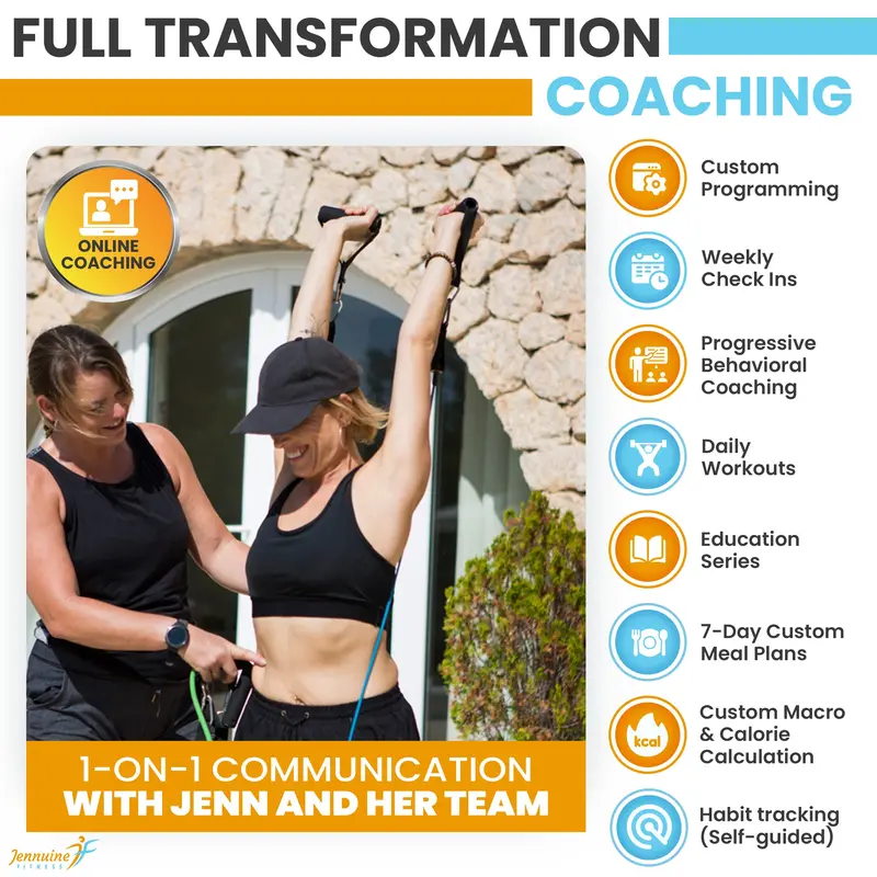 Jennuine Fitness Full-Body Transformation Coaching Program 1
