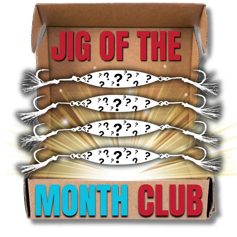 Jig Of The Month Club – Curated Monthly Slow-Pitch Jig Subscription Service 1