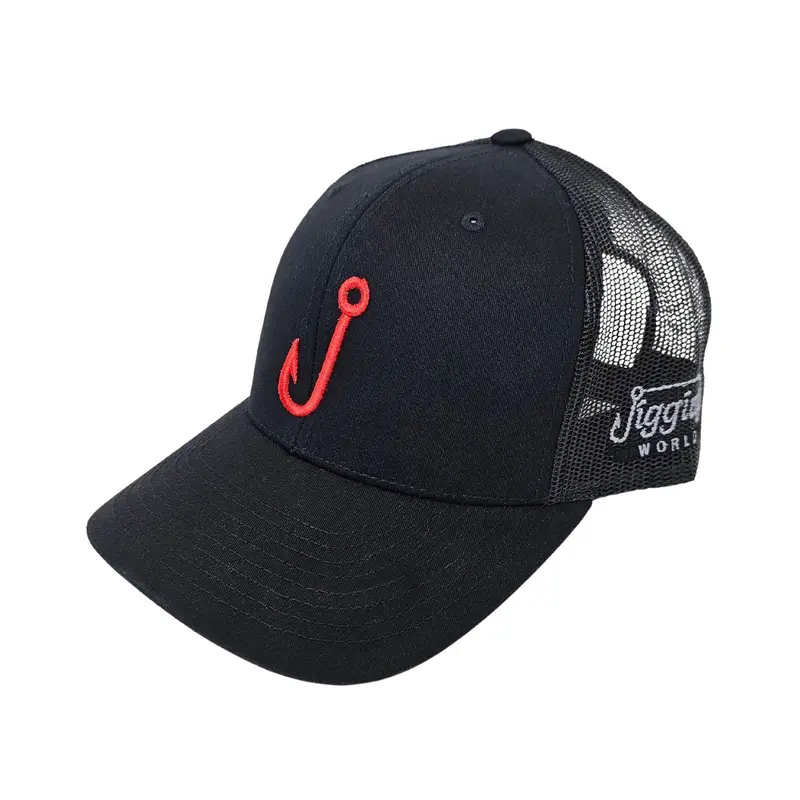 Jigging World Classic Trucker-Style Fishing Cap 1
