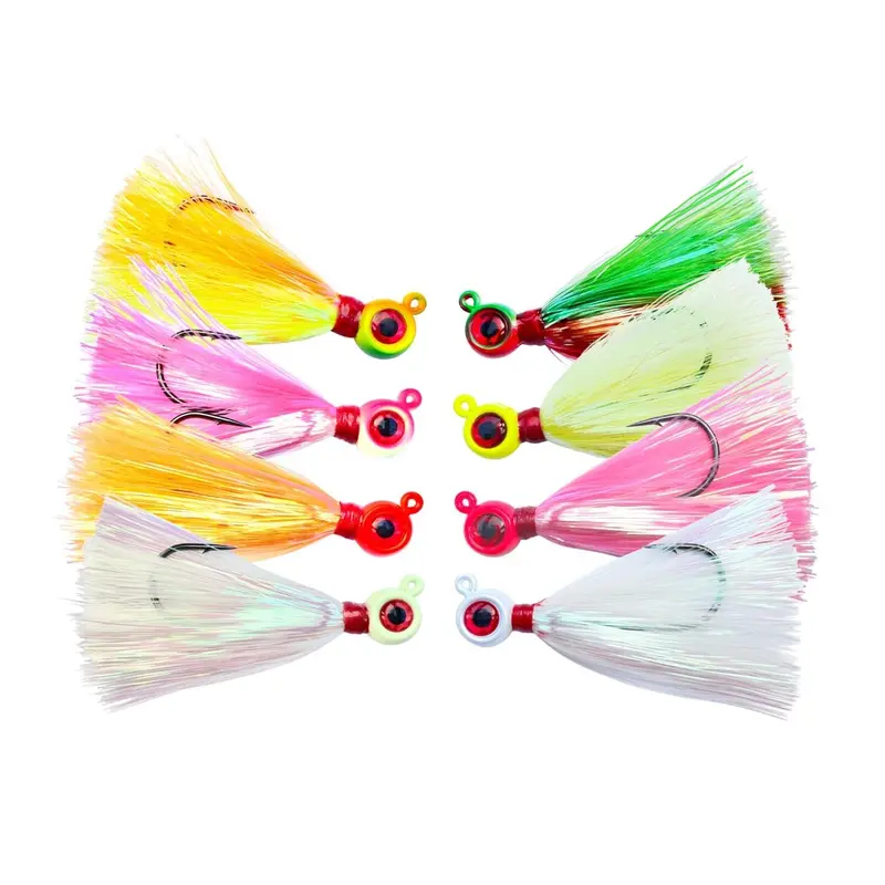 Jigging World Epoxy Teasers With Mylar Flash – Reflective Attraction Lures 1