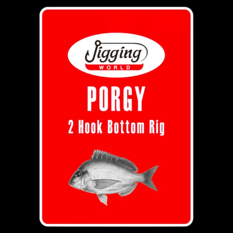 Jigging World Porgy Mono Bottom Rig Kits 1