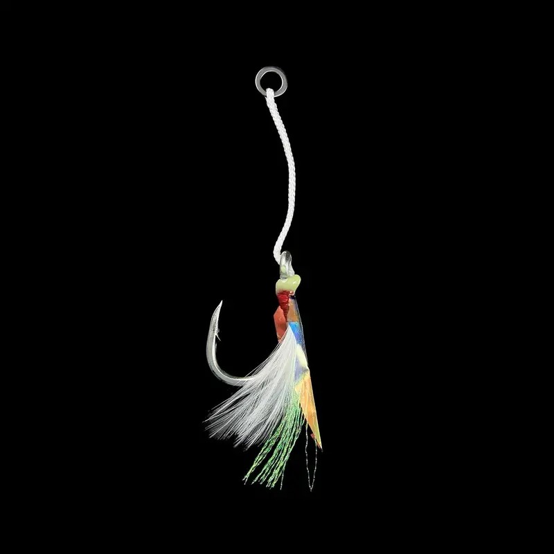 Jigging World Zblade Sj-51 Single Assist Hooks – 4X Heavy-Duty Construction 1