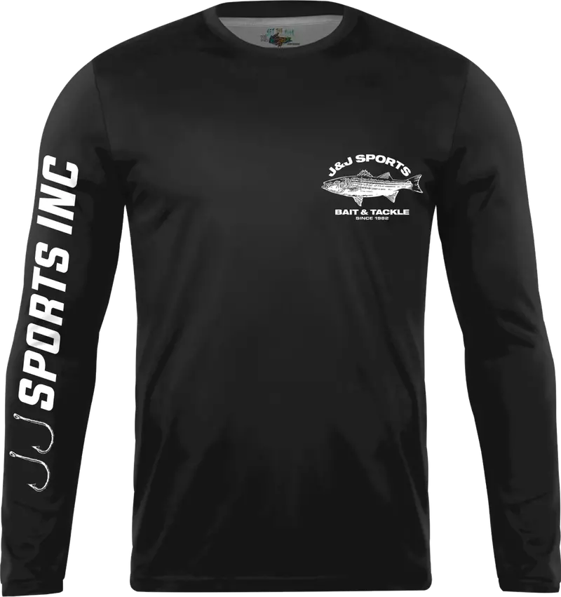 J&J Sports Uvx Long-Sleeve Performance T-Shirt With Sleeve Graphic 1
