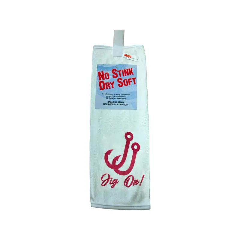 Johnny Jigs® Mojo Dry-Soft Fishing Towel – Odor-Resistant Microfiber Towel 1