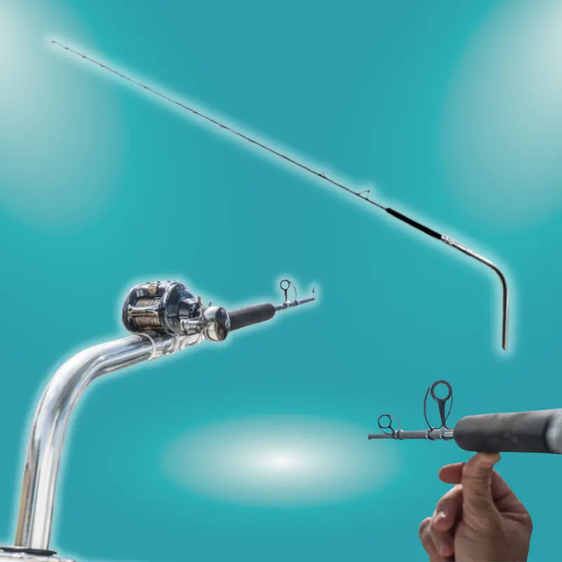 Johnny Jigs Otto Jigging Rod With Alps Low-Angle Bent Butt Assembly 1