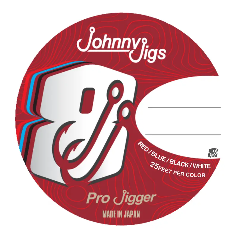 Johnny Jigs Pro Jigger X8 Braided Fishing Line – 8-Strand Ultra-Strong 1