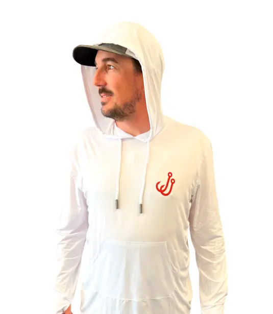 Johnny Jigs® Uv-Protective Hooded Long-Sleeve Fishing Shirt 1