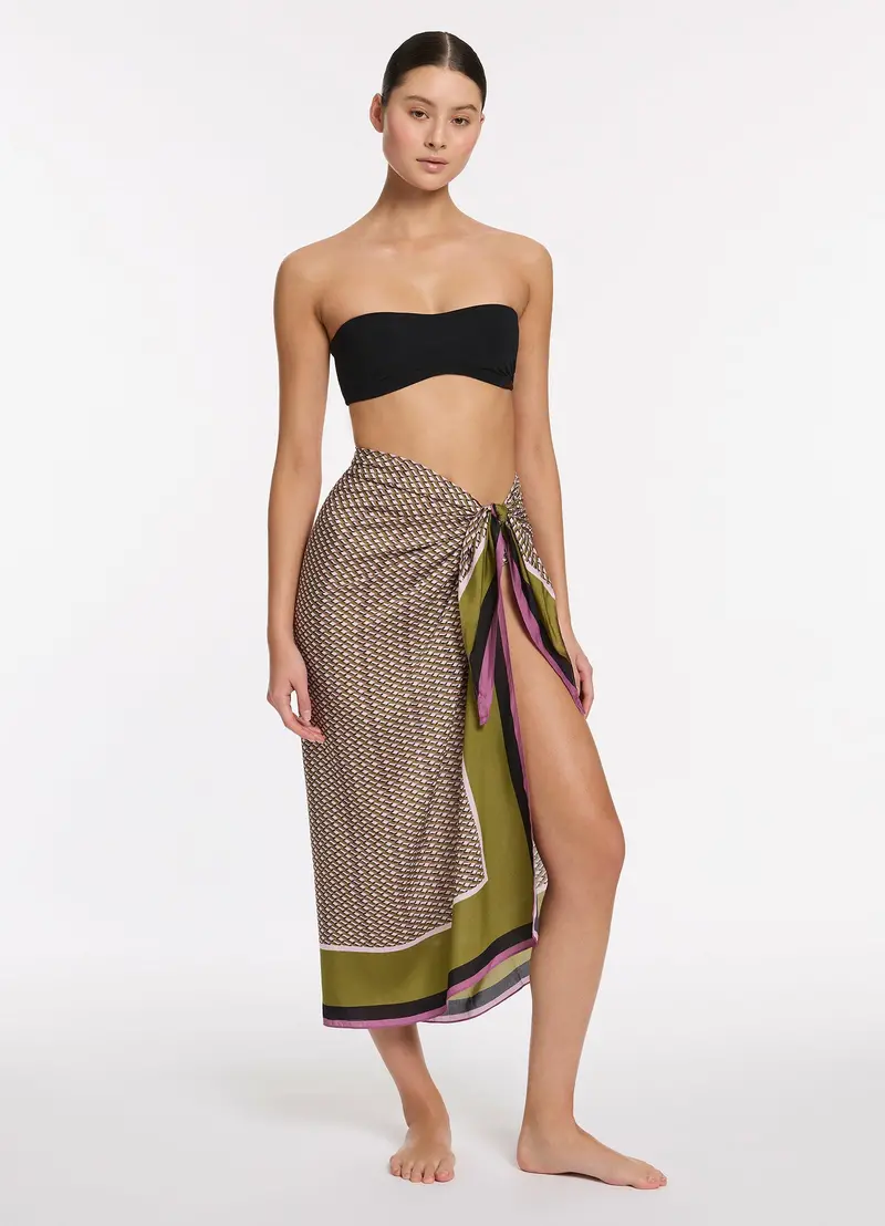 Kelp Infinity Wraparound Sarong 1