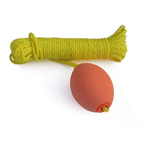 Kemp Usa 60-Foot Economy Throw Rope With Integrated Buoy – Lightweight Rescue Line (Model 10-225) 1