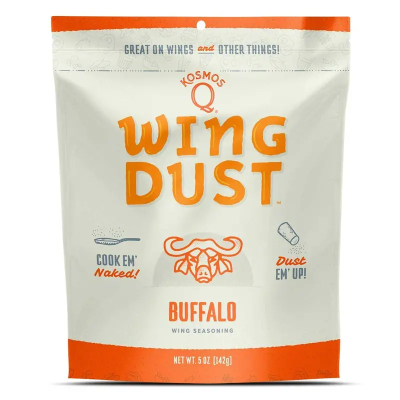 Kosmos Q Buffalo Wing Flavor Dust – Spicy & Tangy 1