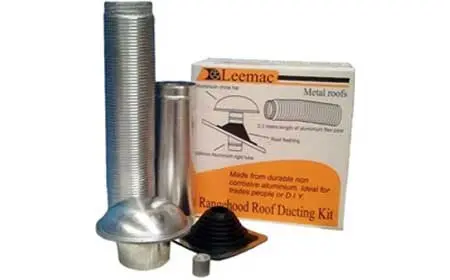 Leemac 150Mm Roof Ventilation Ducting Kit – Metal Roof Compatible 1