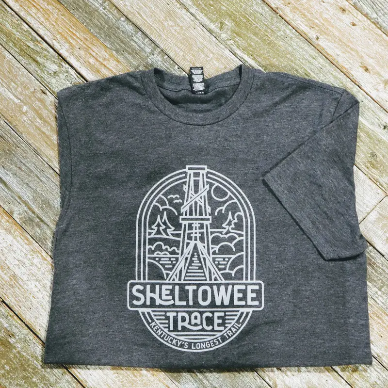 Line Logo Sheltowee Trace Trail Tee – Lightweight Cotton 1