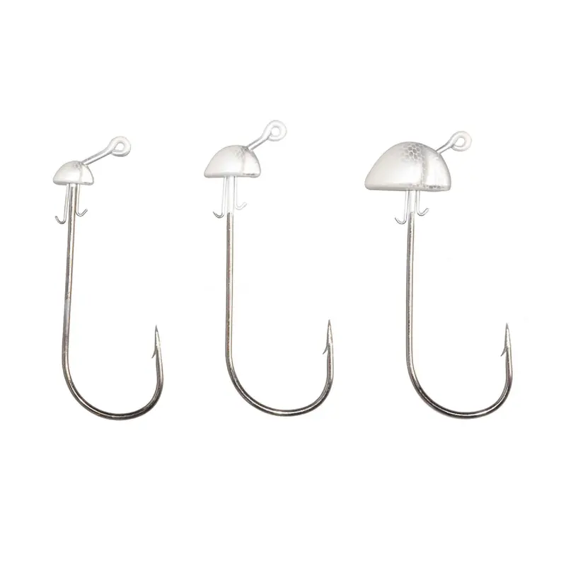 Long Shank Swim Bait Hook – Custom Swim Jig Head (2-Pack) 1