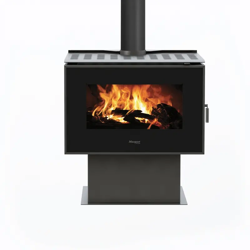 Masport Creswick C12000 Freestanding Wood-Burning Fire Heater 1