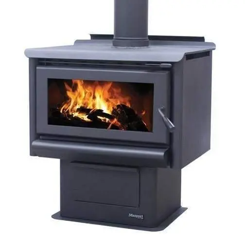 Masport Redwood Wood Fire With Built-In Ash Pan 1