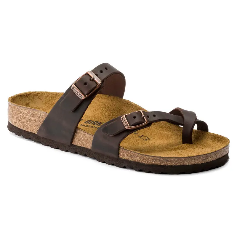Mayari Sandal – Habana Oiled Leather Adjustable Strappy Style 1