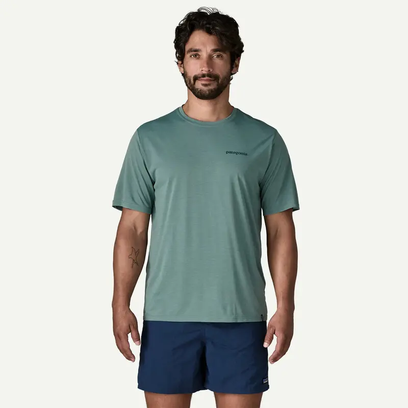 Men'S Cap Cool Boardshort Logo Short Sleeve Shirt 1