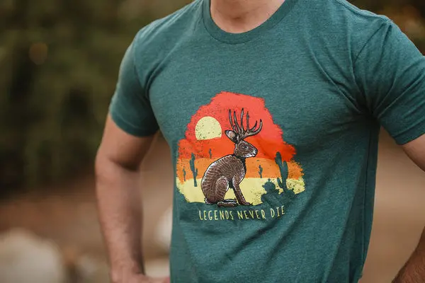 Men'S Legends Never Die Printed Tee 1