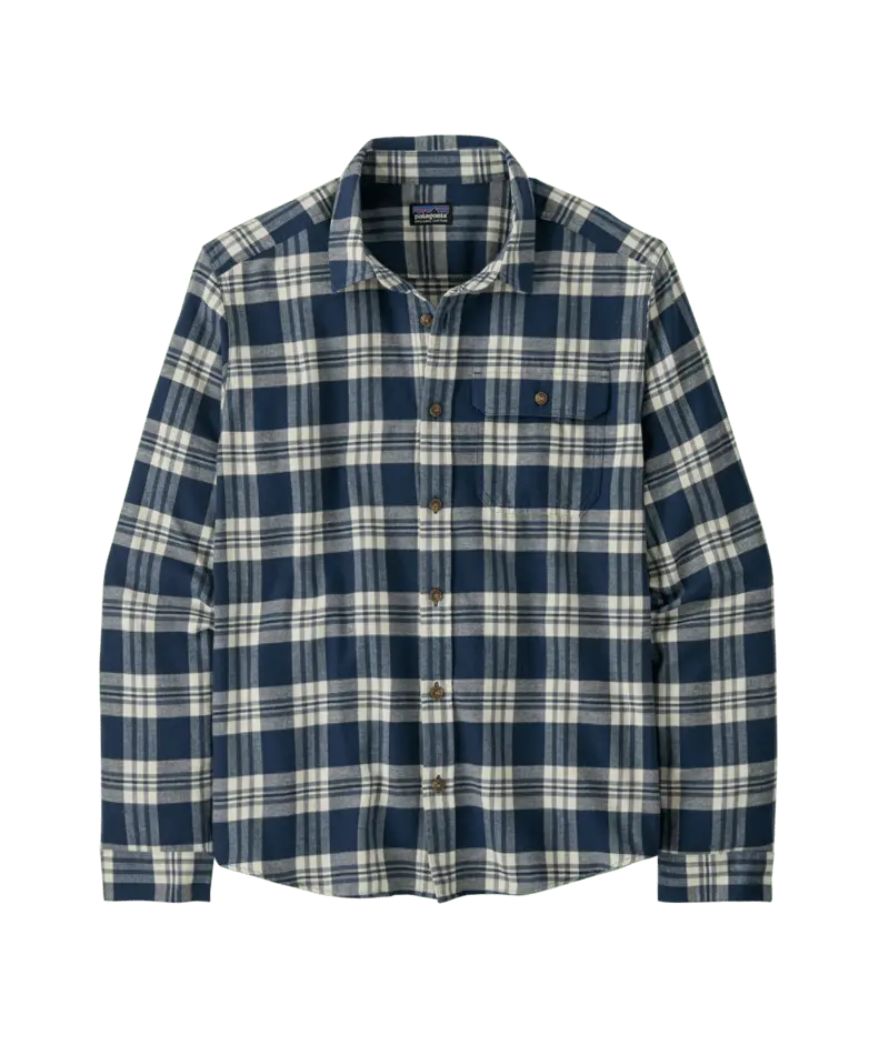 Men’S Lightweight Fjord Flannel Shirt – Long-Sleeve Casual Button-Up