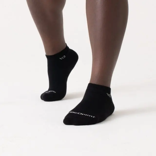 Men'S Low-Profile Solid Cushioned No-Show Socks 1