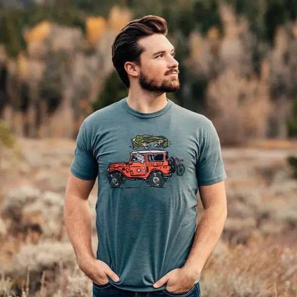 Men'S Stay Wild Adventure T-Shirt 1