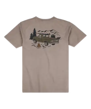 Men'S Waterline V-Neck Performance Tee 1
