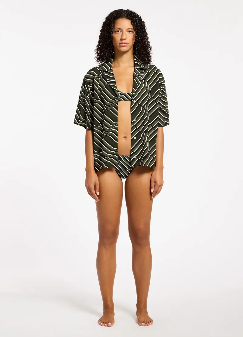 Mirage Short-Sleeve Linen Shirt 1