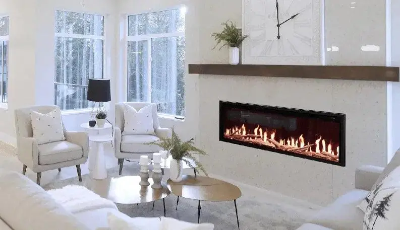 Modern Flames Orion Slim Heliovision Electric Fireplace – Ultra-Thin Design 1