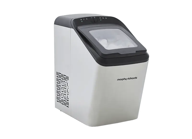 Morphy Richards Stainless Steel Portable Ice Maker – 145W Output 1