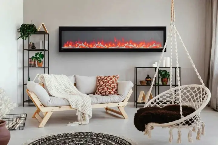 Napoleon Entice Wall-Mounted Electric Fireplace 1