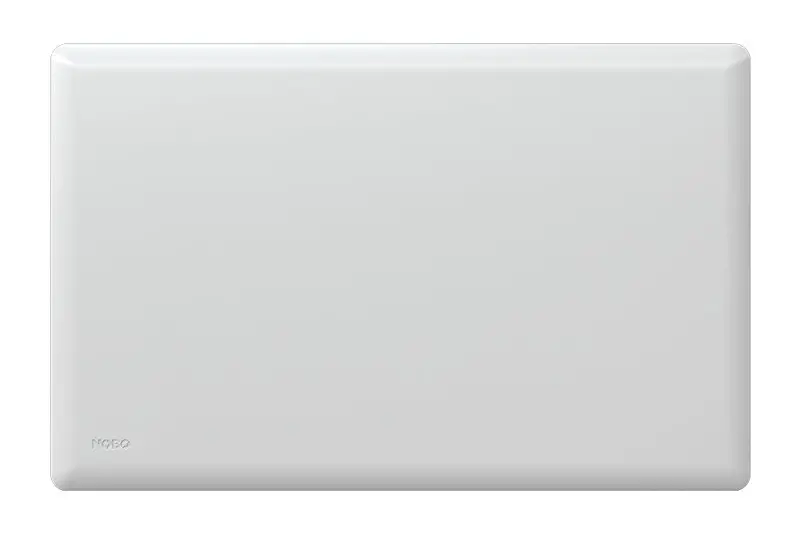 Nobo 750W Slim Panel Heater With Adjustable Thermostat And Mobility Castors 1
