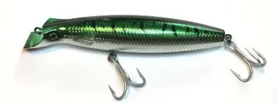 Northbar Bottledarter 2.5 Oz Green Mackerel Chrome Soft Bait 1