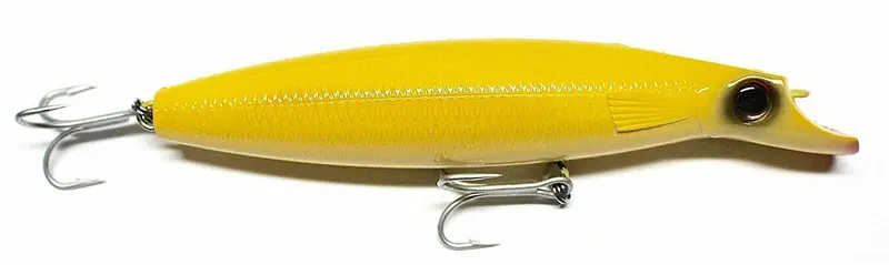 Northbar Bottledarter 2.5 Oz Solid Yellow Soft Bait 1
