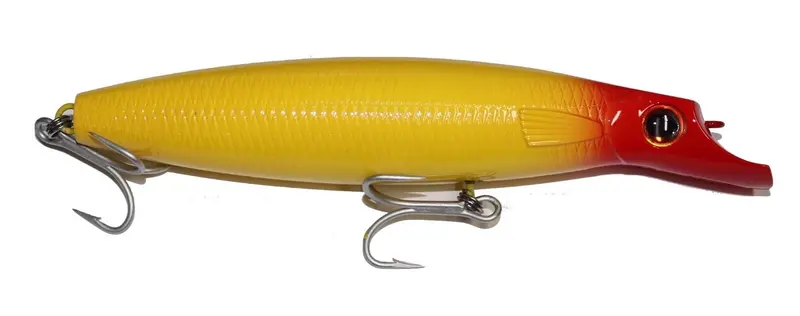Northbar Bottledarter Soft Bait – 2.5Oz Yellow/Red 1