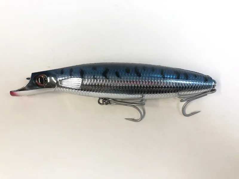 Northhbar Junior Bottledarter – 1.625 Oz, Blue Mackerel Chrome Finish 1