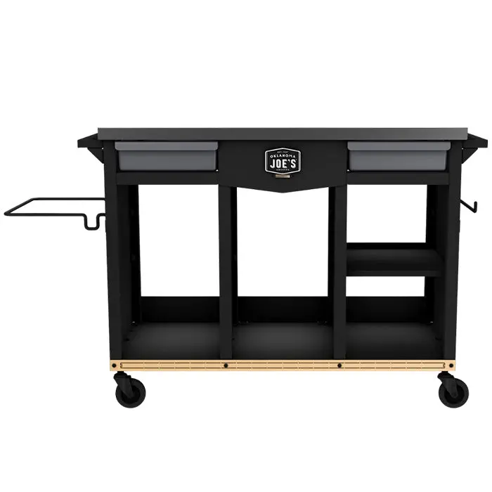 Oklahoma Joe'S 40-Inch Deluxe Prep & Storage Cart 1