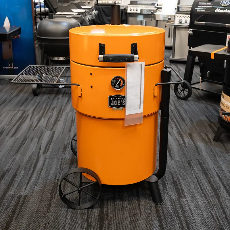 Oklahoma Joe’S Bronco Pro Xl Drum Smoker – Clearance Sale (Orange) 1