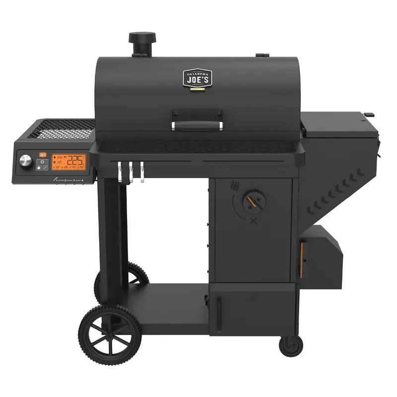 Oklahoma Joe’S Tahoma 900 Auto-Feed Charcoal Grill & Smoker 1