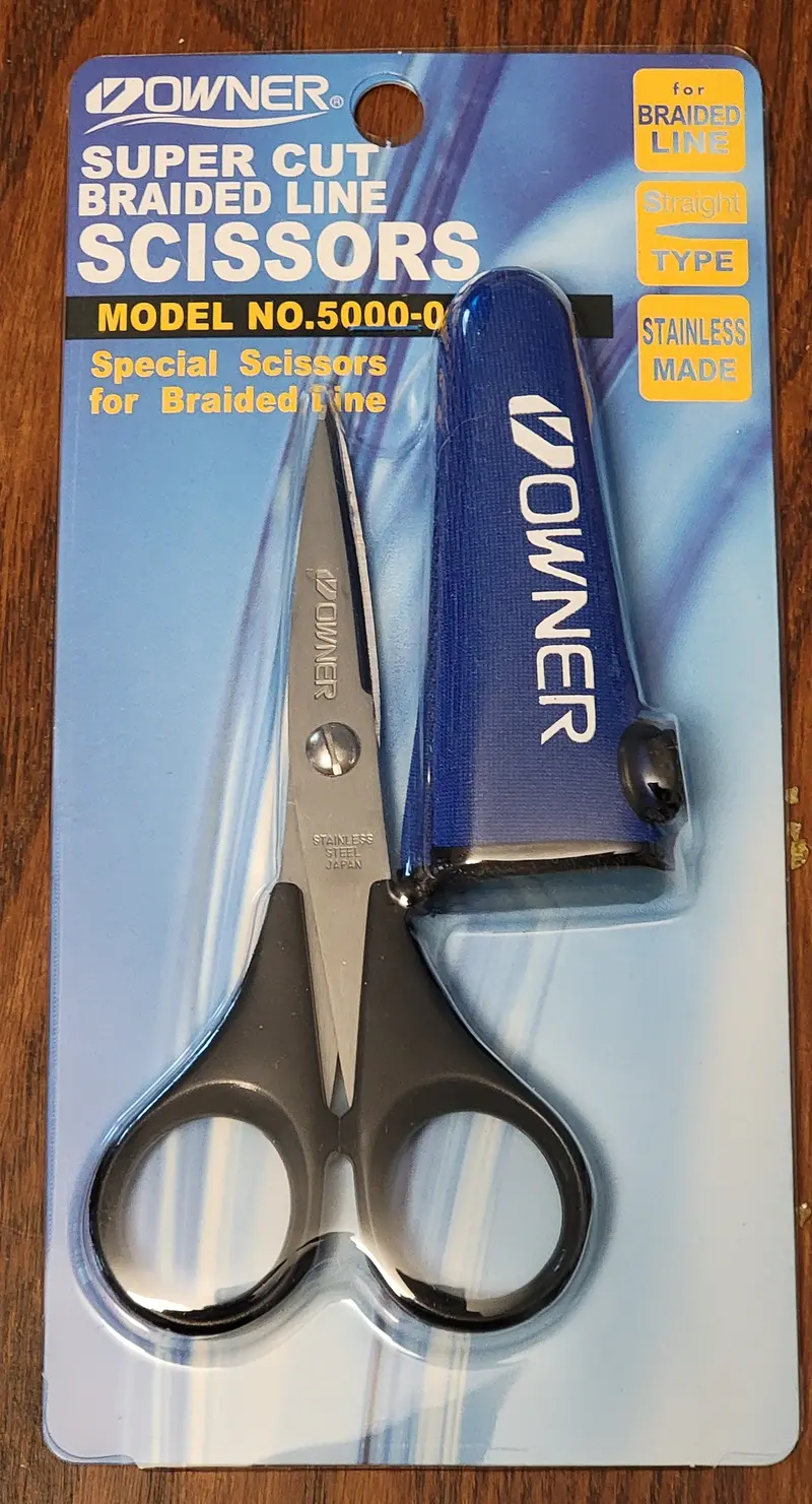 Owner Super Cut Braided Fishing Line Scissors 1