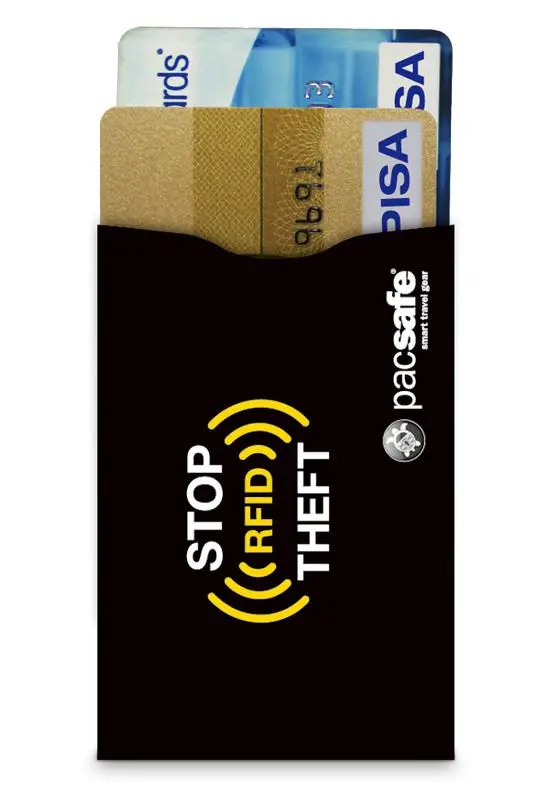 Pacsafe Rfid Credit Card Sleeves – Protective 2-Pack For Travelers 1