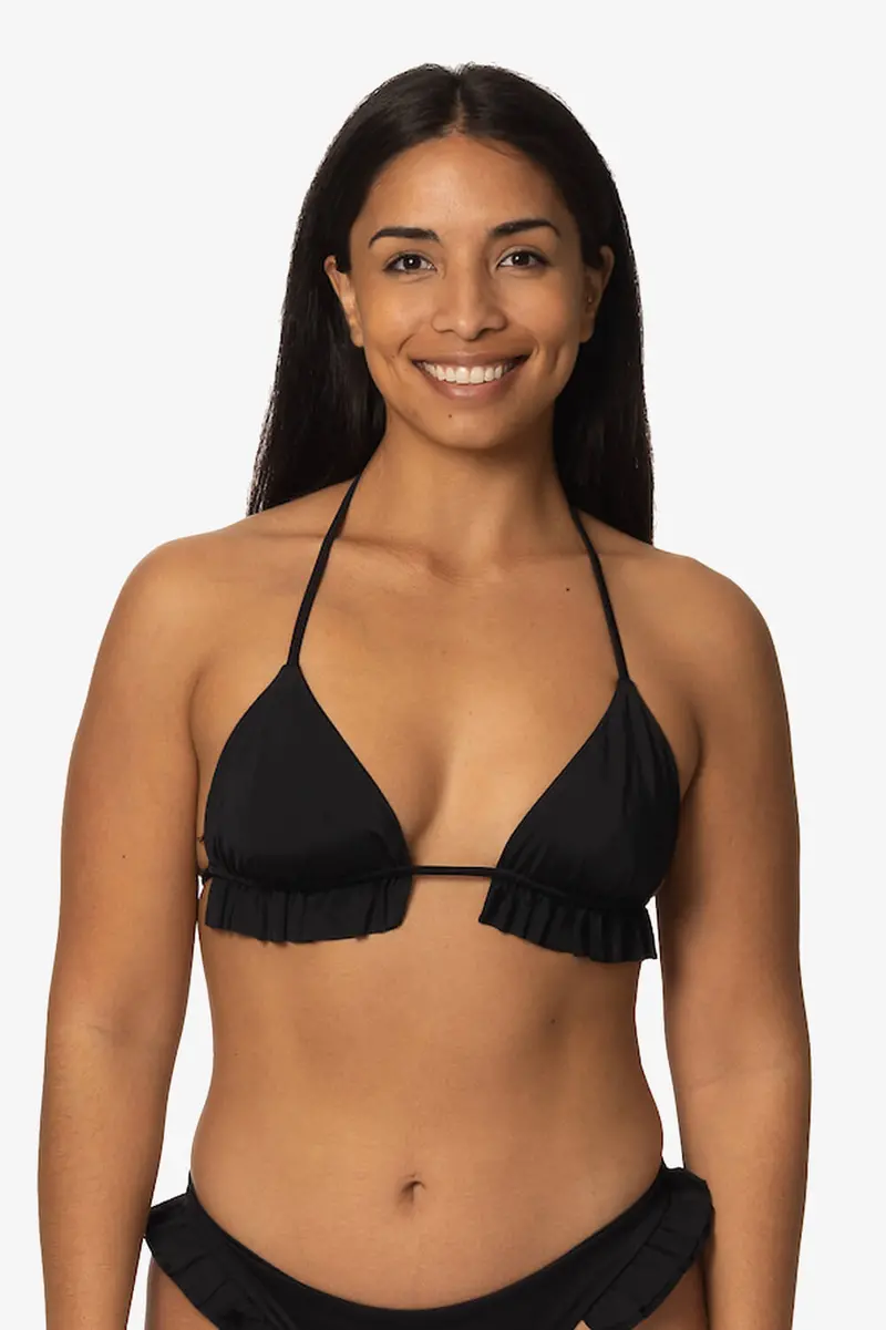 Pavones Black Bikini Top 1