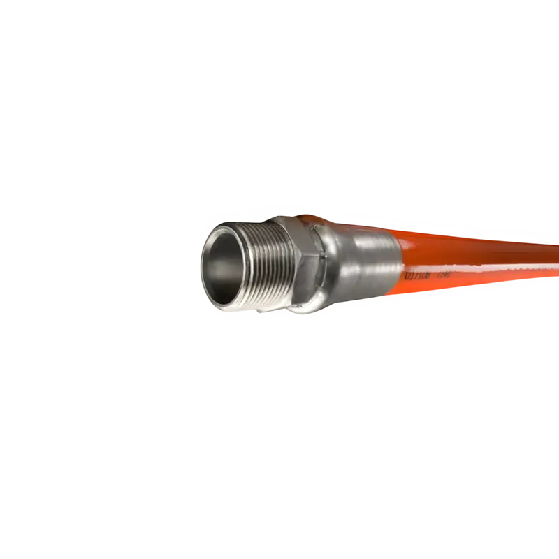 Piranha Orange High-Pressure Jetting Hose 1